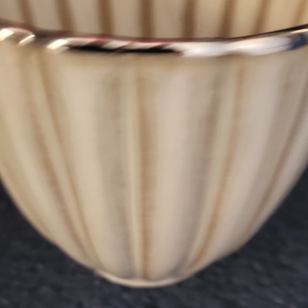 Elegant Cream Mug with Silver Handle - Picture 12 of 17